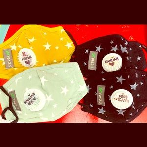 Breathable, adjustable and customizable kids masks